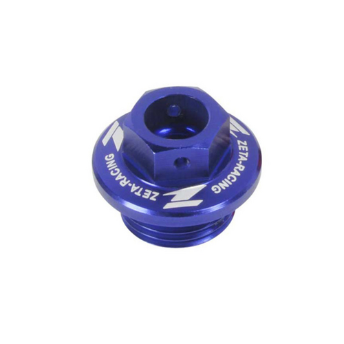 ZETA OIL FILLER PLUG | CR/CRF/CRF250L, CT125'20-, YZ/YZF/WRF, KLX | BLUE.