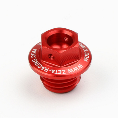 ZETA OIL FILLER PLUG | CRF250R '18- | RED.