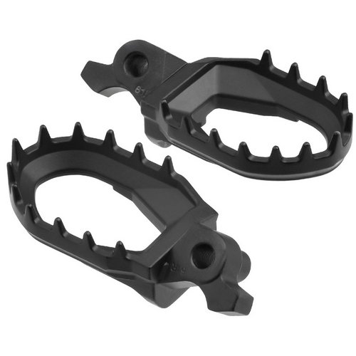 ZETA FOOTPEGS MAX ULTRAWIDE | YZ450F '23-, YZ250F '24-, WR450F '24-WR250F '25- | 60mm CrMo BLACK