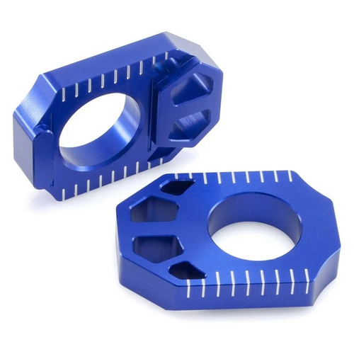 ZETA AXLE BLOCKS | YZ/YZF '07-08, WR250R/X | BLUE