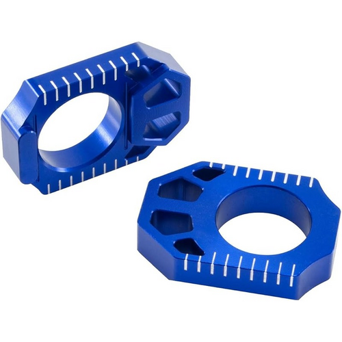 ZETA AXLE BLOCKS | YZ250F'12-, YZ450F'10- | BLUE