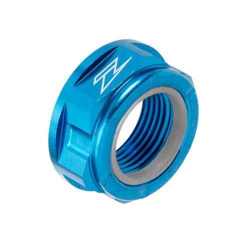 ZETA AXLE NUT | M20x30-P1.5 H13L | HQV '11-23, YAM '99- HQV BLUE